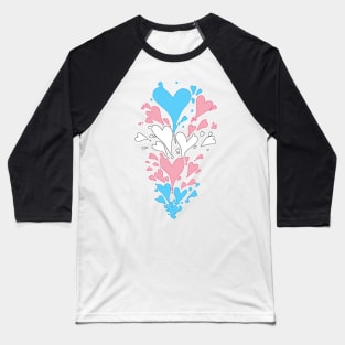 Loveheart - Transgender Baseball T-Shirt